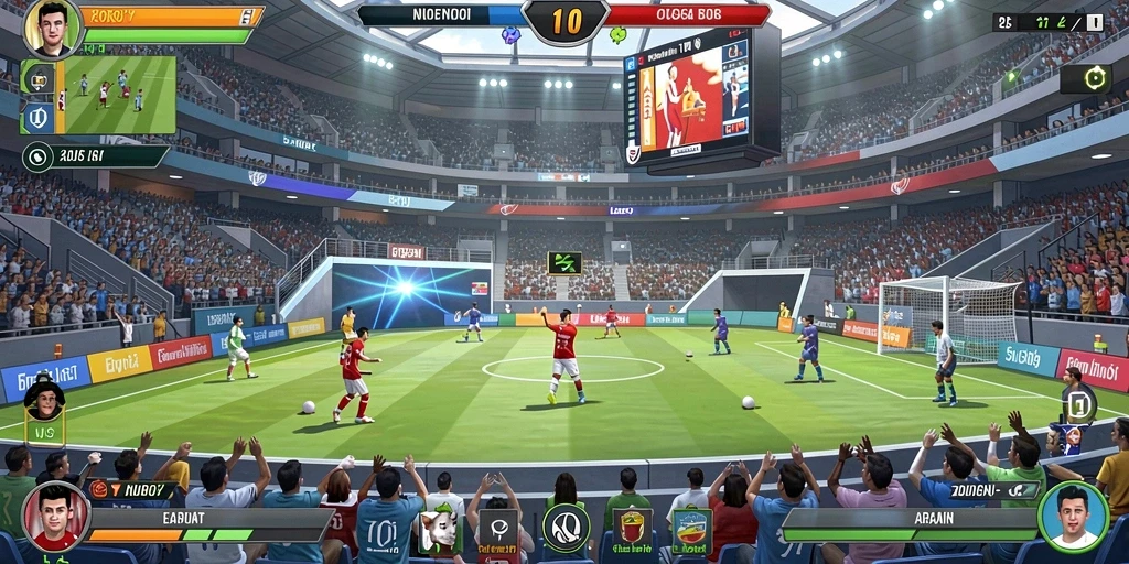 idr89 - Tangkapan layar saat pemain berinteraksi dalam mode multiplayer.