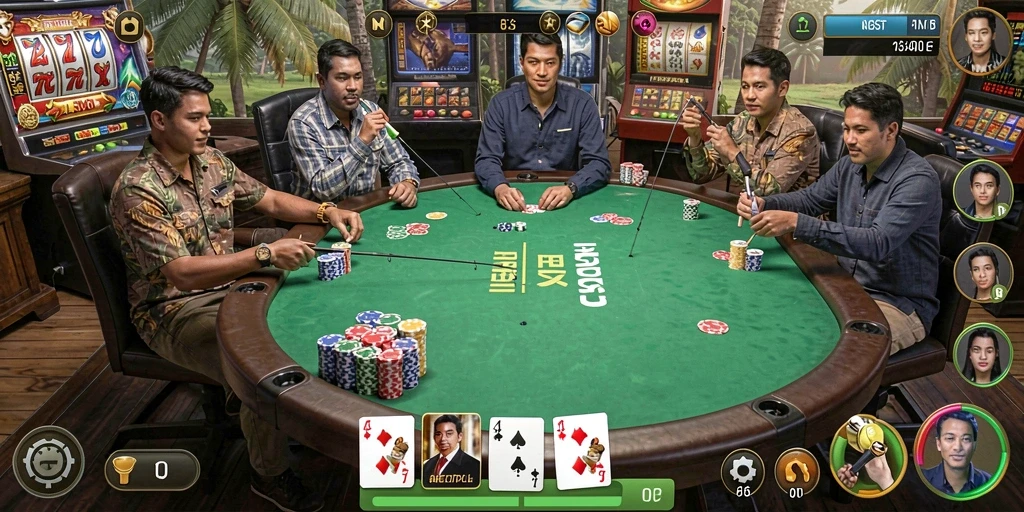 psg77 - Screenshot fitur multiplayer, siap untuk bertanding dengan teman.