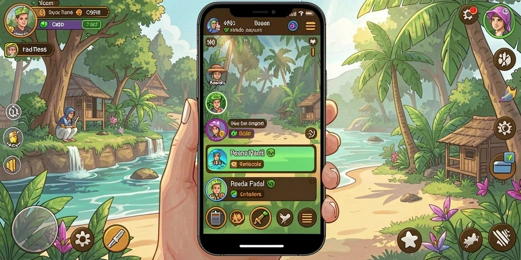 rezixo - Beragam karakter menarik untuk dijelajahi.